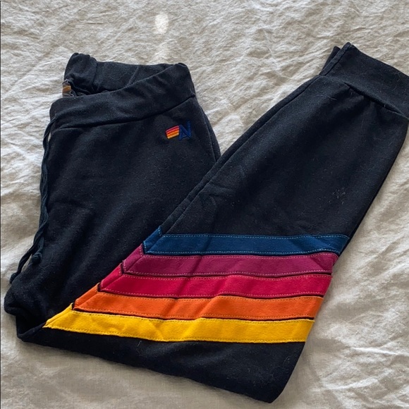 Aviator Nation Pants - Aviator Nation 5 Stripe Sweatpants